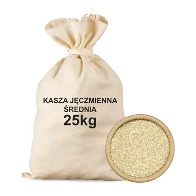 Zdjęcie produktu dla Kasza jęczmienna średnia 25kg