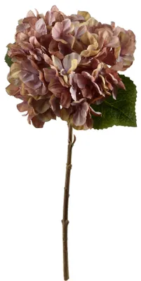 Productafbeelding van Kunstbloem, kunststof, groene hortensia, 35 cm, 1 stuk