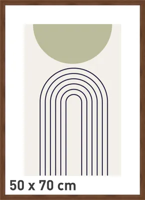 Produktbild von accent by nielsen Holz Bilderrahmen Velino, Walnuss, 50 x 70 cm