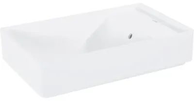 Produktbild von LAUFEN Aufsatzwaschbecken LIDA 55 x 34,5 cm weiß glänzend H812LI30001091