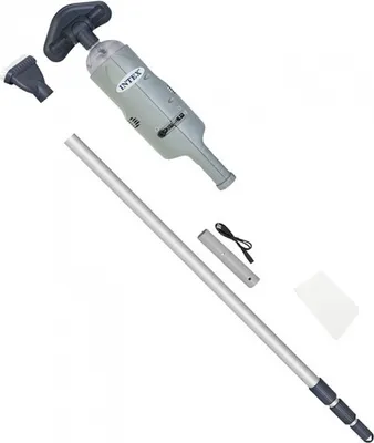 Obrázek produktu pro Intex 28620, Ruční vysavač, Bazén a spa, Šedá, Filtrační sáček, Čína, Plast