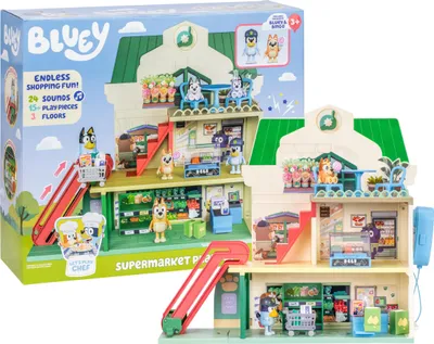 Obrázok produktu pre Moose Toys Bluey Adventure Zábavný Park s Bluey a Bingo