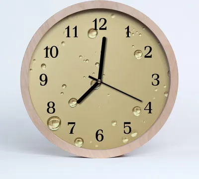 Produktbild von Holzuhr 20fi cm wanduhr - fällt der Natur