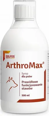 Immagine prodotto di ArthroMax sciroppo per articolazioni a base di glucosamina e condroitina per cani e gatti 500 ml