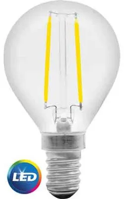 Image de AMPOULE LED À FILAMENT MODÈLE « SFERA » E14 4 W - 400 lm - 2700 K