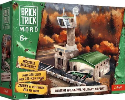 Produktbild von Brick Trick Moro – Militärflughafen XL – Trefl