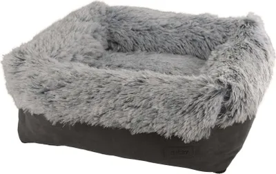 Produktbild von Nobby Komfortbett Nuru eckig grau, Maße: 80 x 70 x 23 cm