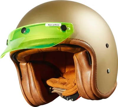 Obrázok produktu pre Peroz jet visor prilby / Univerzálny visor prilby, neónovo žltý