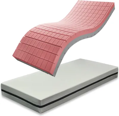 Obrázok produktu pre Penový matrac Benab Medical Classic S1 Matrac 90 x 200 cm H3 / H4 tvrdosť 12 cm výška Penové matrace, Sanitized, PUR, Profilácia, Antidekubitný