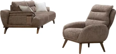 Produktbild von Sofa Polstergarnitur Sessel Couchgarnitur Couchgarnitur Sofa-Set Sitzgruppe