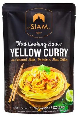 Produktbild von deSIAM Thai Cooking Sauce Yellow Curry 200g