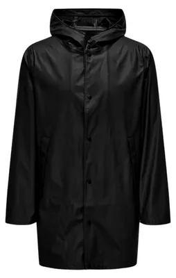 Produktbild von Only - Regenmantel für Herren, wasserabweisend, Regulär GT51226 (S) (Schwarz)