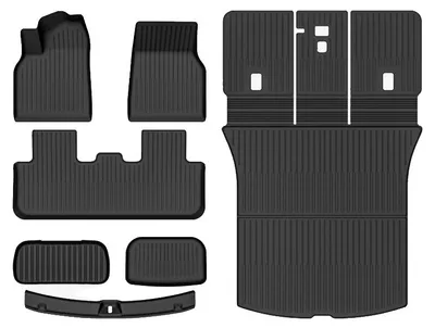Produktbild von Autofußmatte, strapazierfähig, wasserdicht, 7PCS Set
