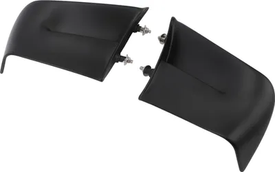 Zdjęcie produktu dla Para motocyklowych skrzydełek w kolorze matowej czerni idealnie dopasowanych do bocznego stałego skrzydła DUCATI Panigale V4 V4S V4R 2022-2023