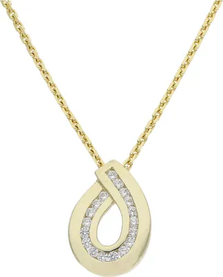 Produktbild von JuwelmaLux Anhänger 333/000 (8 Karat) Gold mit Zirkonia JL13-02-0159