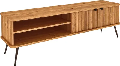 Produktbild von Lowboard 180 cm breit in Eiche massiv geölt, KABALA-165