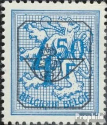 Produktbild von Briefmarken Belgien 1974 Mi 1797V (kompl.Ausg.) Vorausentwertung postfrisch Löwe
