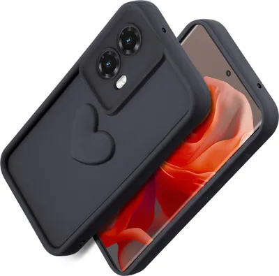 Immagine prodotto di Custodia per Motorola Moto G85 5G in silicone OPACO cuore