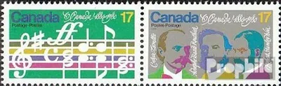 Produktbild von Briefmarken Kanada 1980 Mi 768-769 Paar (kompl.Ausg.) postfrisch Nationalhymne