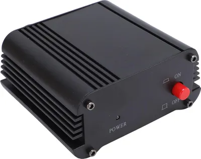 Image de Alimentation fantôme pour microphone avec construction en alliage d'aluminium, R?duit les bruits pour les microphones, les tables de mixage et les cartes son, Augmente la qualit ? du son, Compatible avec