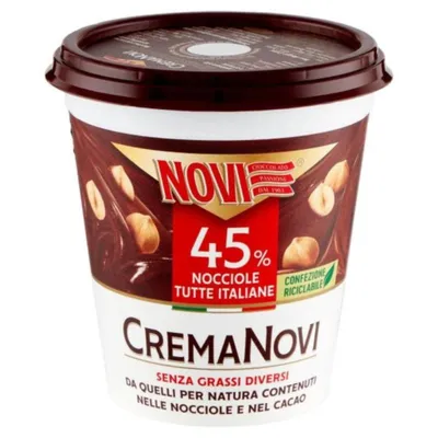 Zdjęcie produktu dla Bezglutenowy Krem z Orzechów Laskowych Novi 200 g