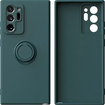 Produktbild von Galaxy Note 20 Ultra Handyhülle, Ring Halter Ständer Kratzfeste Weiche Silikon schutzhülle für Samsung Galaxy Note 20 Ultra 5G