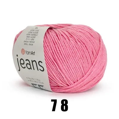 Produktbild von YarnArt Jeans (50g/160M) 78 rose