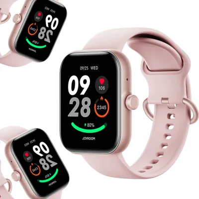 Obrázek produktu pro Chytré hodinky Fit-Life JR-FT5 Plus s funkcí přijímání hovorů - růžové