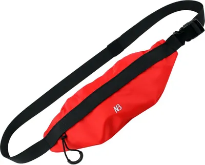 Produktbild von Bauchtasche Hüfttasche Körpertasche Reißverschluss Damen Herren Robust Leicht Rot