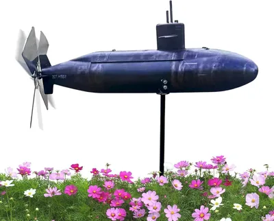 Produktbild von Windspiele für den Garten aus Metall – Gartendekoration und Rasen-Windrad für Vorgarten, Terrasse, Hinterhof, Rasen, Blumenbeet und Balkon als Geschenk zur Einweihung