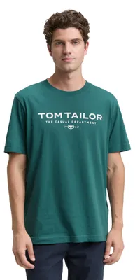 Produktbild von TOM TAILOR T-Shirt mit Foto-Print, sky captain blue, L