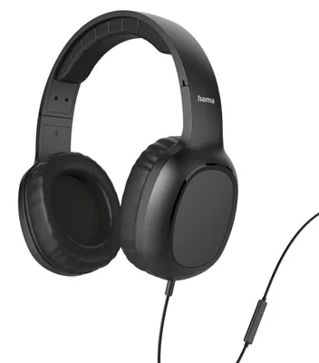Produktbild von Hama Kopfhörer Fun C, On-Ear USB-C Mikrofon, Schwarz