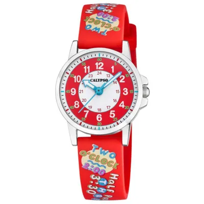 Produktbild von Calypso Kinderuhr K5824/5 Kautschuk, rot