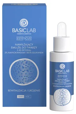 Produktbild von Serum BasicLab Dermocosmetics 30 ml mit Ektoin und Beta-Glucan