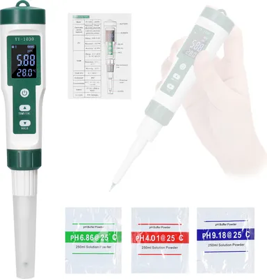 Obrázek produktu pro YY-1030 Digitální displej PH-metr pro dětskou výživu Alkalimetr pro těsto Sýry Kosmetika PH-detektor PH-metr pro půdní matrici