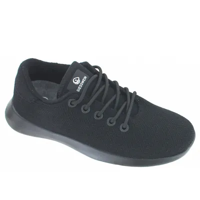 Produktbild von Giesswein Merino Wool Knit Sneaker in Schwarz, Größe 48