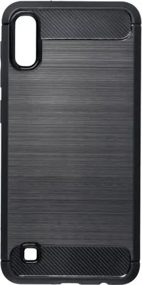 Produktbild von cofi1453® Silikon Hülle Bumper Carbon kompatibel mit SAMSUNG GALAXY A22 5G (A226B) Case TPU Soft Handyhülle Cover Schutzhülle Schwarz