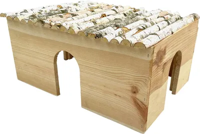 Produktbild von Ollesch Nagerhaus Hagar Holz 60 x 40 x 27 cm natur