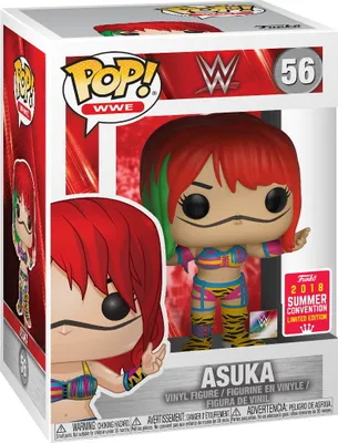 Produktbild von WWE - Asuka 56 2018 Summer Convention Limited Edition - Funko Pop! - Vinyl Figur