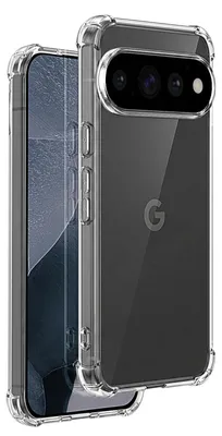 Produktbild von Avizar, Hülle für Google Pixel 11 Pro aus Silikon mit verstärkten Ecken, Transparent