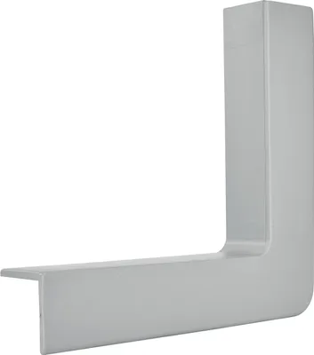 Produktbild von QUEST PVC Seitliche Abdeckung für Treffenstufen, Außenelement, Z2, grau
