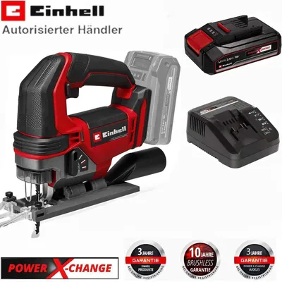 Produktbild von Einhell Akku-Stichsäge TE-JS 18/100 Li-mit Akku 2,5 Ah und Ladegerät