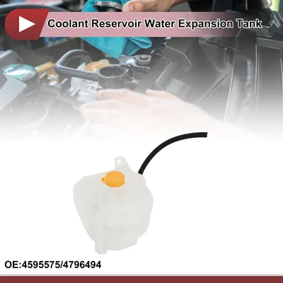 Image de 1 Ensemble Réservoir D'Expansion Eau Liquide Refroidisement Moteur Pour Chrysler Cirrus Sebring Pour Dodge Bouteille Réservoir Liquide Refroidisement Radiateur Bouchon No.4595575
