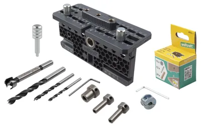 Obrázok produktu pre Sada excentrických nábytkových spojok Wolfcraft