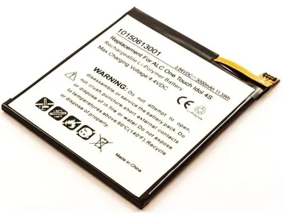 Produktbild von Akku für Blackberry TLp030F1 Li-Pol 3,84 Volt 3000 mAh schwarz.