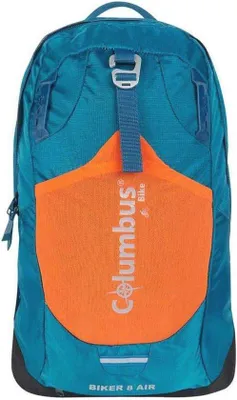 Produktbild von Famanu Rucksack Atmungsaktiv mit Trinksystem - Blau/Orange