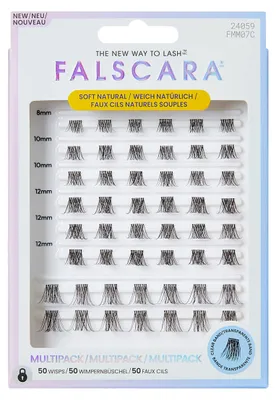 Produktbild von KISS FALSCARA Multipack Kunstwimpern, Wimpernverlängerungen, Faux Mink Volume, 5