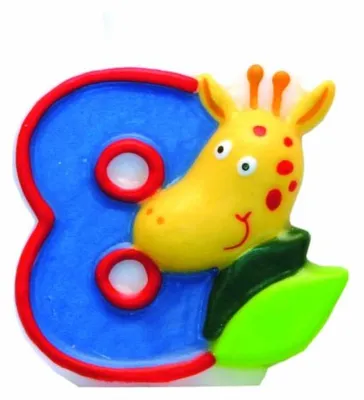 Immagine prodotto di Numero candela 8 Safari