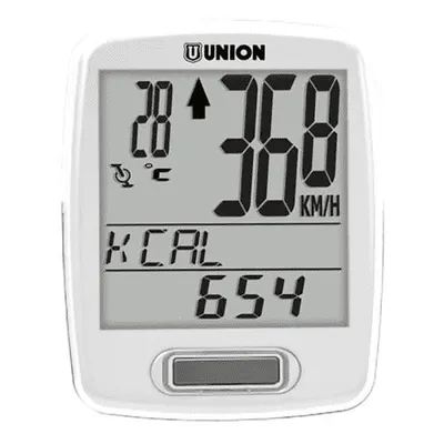 Produktbild von Union Union 12TWfahrradcomputer drahtlos weiß 12 Funktionen
