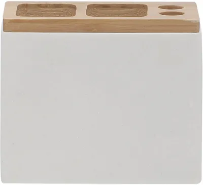 Immagine prodotto di Portaspazzolino Sealskin Grace in poliresina bianca, 361910310